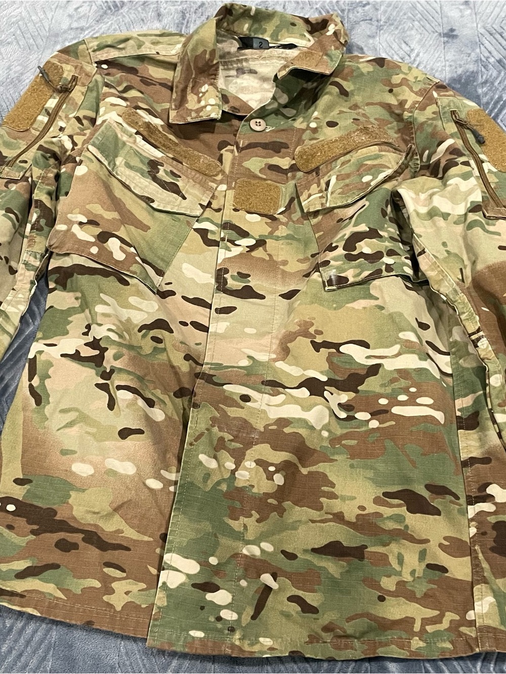 Multicam Tactical Camouflage Jacket - Desert/Forest Camo